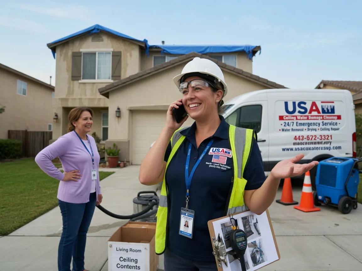 Ceiling Water Damage Restoration Hydro, OK FAQs